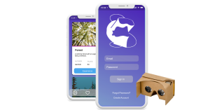 virtual reality smartphone application for people with autism