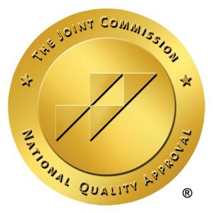 Official Gold Seal of Approval.  Organizations who have been Accredited by The Joint Commission are able to display the Gold Seal of Approval.