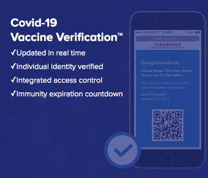 Vaccination Verification Passport