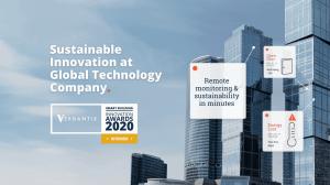 Disruptive Technologies Tiny Sensors Help Global Technology Company Win Prestigious Verdantix Award