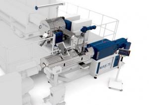 Fig. 2: The MAS system combination was integrated into the customer's existing recycling line,  which significantly increases its capacity and efficiency.