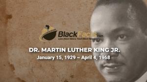Dr Martin Luther King Video on BlackFacts.com