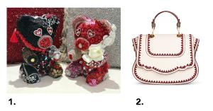 Lux V-Day Gift Ideas: Lisa F Pliner Couture Teddy Bear and Thalé Blanc Audrey Crossbody Bag