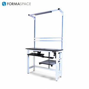 height adjustable pharmaceutical workbench