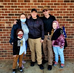 Stacey Buckner (Off-Road Outreach) and the Rhoney Family