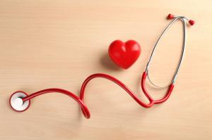 stethoscope and hearts