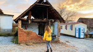 Thousands of buildings were destroyed by the Croatia earthquake leaving families at risk.