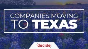 Companies Moving To Texas