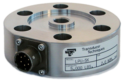 The LPU is a tension or compression load cell offered in 14 ranges from 100 LBS. to 50K LBS.