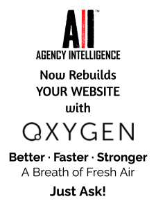 Agency Intelligence now rebuilds your website with Oxygen Builder: Better, faster, stronger, a breath of fresh air. Just ask!