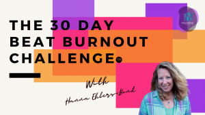 Hanna Ehlers-Bond burnout banner