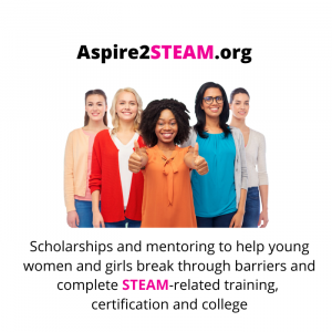 Aspire2STEAM.org Expands Scholarship Program for Young Women and Girls