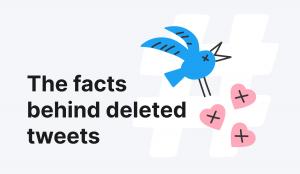The facts behind deleted tweets