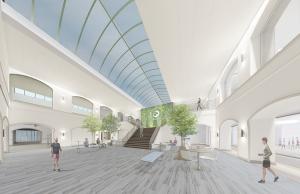 Houstonian Club Atrium Rendering