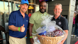 Jim Mathers & Marshall Faulk at Top Golf Tampa