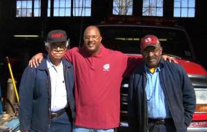 Civil Rights Leader Mr. Milton Dove, Sr. , Garry L. Jones (Grandson), Mr. Milton Dove, Jr. (Son)