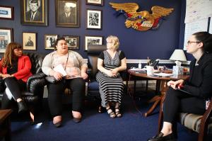 LE&RN Activists meet with Congressional staffers, March 2018