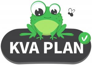 Image of the KVA Plan with a small frog