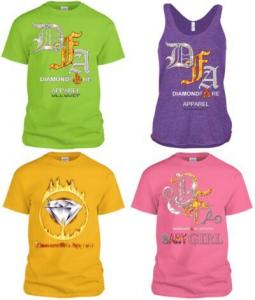 Fashion t-shirts High fashion t-shirts Diamondfire Apparel