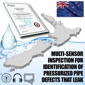 Applied for in 2015 and granted in 2021, Electro Scan's patent for its Multi-Sensor Machine-Intelligent Water Leak Detection Technology, That Doesn't Rely on Hearing a Leak, Expands to include New Zealand.