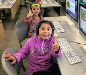 BootUp Girls Thumbs Up