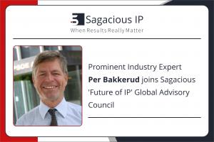 Per Bakkerud joins Sagacious 'Future of IP' Global Advisory Council
