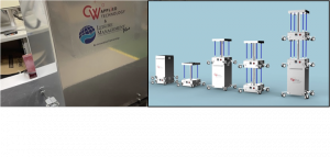 Leisure Management Plus & CW Applied Technology Muv-X UV-C Room and Space Sanitising Machines