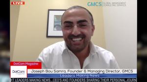 JOSEPH BOU SAMRA, LEADING FOOD SAFETY EXPERT, AND FOUNDER AND MANAGING DIRECTOR OF GMCS MENA, DOTCOM MAGAZINE INTERVIEW