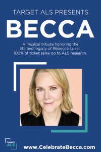 Broadway's best-known talent come together in memory of Rebecca Luker and to raise funds for ALS research.