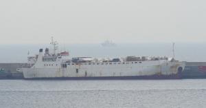 Karim Allah docked at the port of Escombreras on March 5, 2021