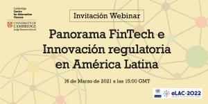 Invitation to CCAF webinar with UN ECLAC to review FinTech market opportunities in LATAM
