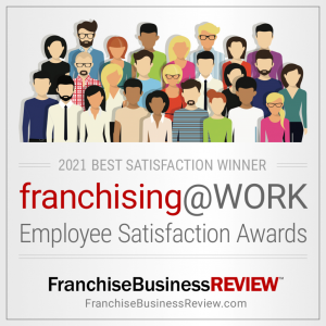 2021 Franchising@WORK Employee Satisfaction Award