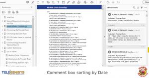 Comment box sorting by Date