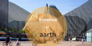 partnership image for eccenca & Aarth Software working together