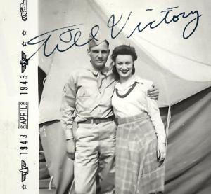 Ray Alm, a 2nd Rangers elite soldier who stormed Omaha Beach on D-Day, gave its name to the book: "Till Victory" is the coded signature he used in his letters to let his wife know he was going to attack Germany!