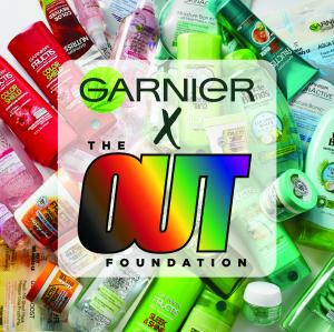 Image showing Garnier and The OUT Foundation
