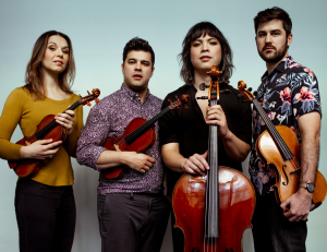 Chamber Music Raleigh presents 2020 Grammy Winners Attacca Quartet April 4 for tow outdoor live concerts.