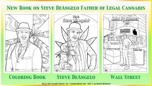 First Ever Hemp Coloring Book Steve DeAngelo