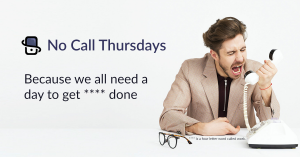 "No Call Thursdays" Promotional Image