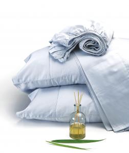 Terra Thread Home sheets are made from organic cotton with Fair Trade and carbon-neutral practices.