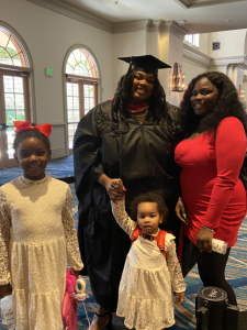 Rainbow Village Resident and Microgrant Award Winner Gwendra and family