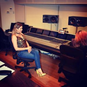 Angelena Producing her Soundtrack