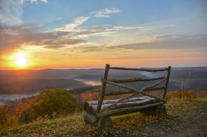 Moments in nature inspire awe, such as at this overlook in the Susquehannock State Forest.