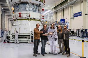 OPUS with platin 7" single "Fake Or True" for Mars mission