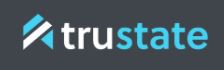 blue logo for Trustate