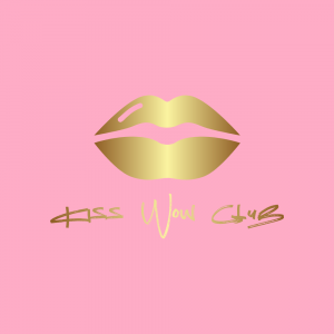Kiss Wow Club Lip Image Pink Background