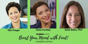 Presenters Ellie Krieger, Diane Kochilas and Dr. Sarah Ballou are looking forward to seeing you on Saturday!