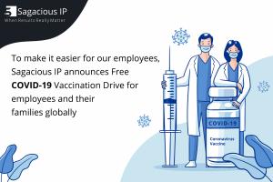Sagacious IP Announces Free COVID19 Vaccination Drive for Employees Globally