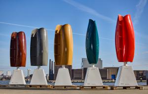 Bouquet of Wind Tulip Turbines