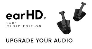 earHD 360, upgrade your audio